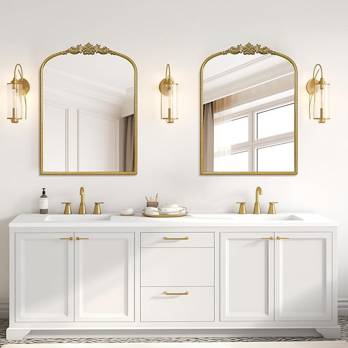 WallBeyond Gold Vintage Mirror - Image 5