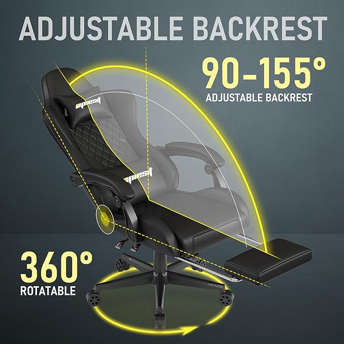 Gaming Chair, Ergonomic Computer Chairs - Image 4