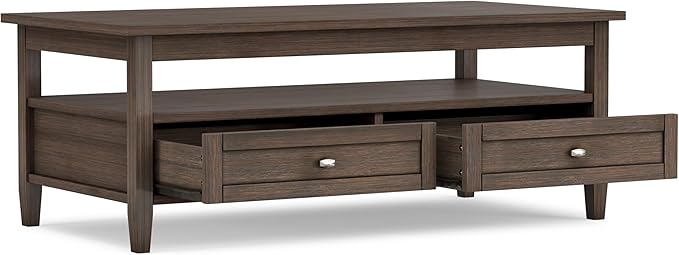 SIMPLIHOME Warm Shaker Coffee Table - Image 4