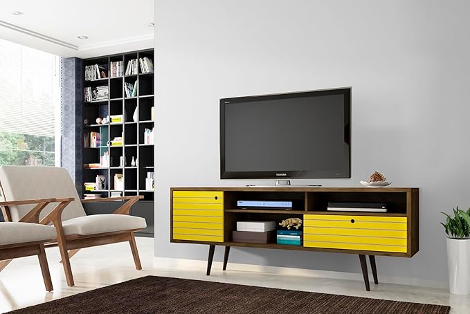 Manhattan Comfort Liberty Mid Century Modern TV Stand - Image 2