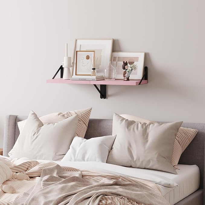 SAUMONIERES Floating Shelves Bookshelf - Image 5
