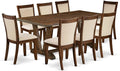 East West Furniture V777MZN32-9 9 Piece Dining Room Furniture Set Includes a by EastWestFurniture