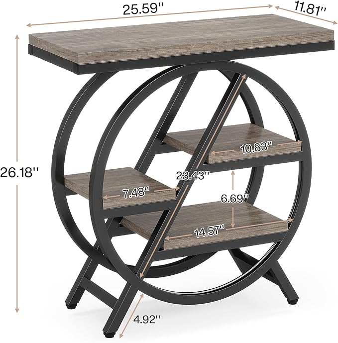 LITTLE TREE End Table, Narrow Side Table - Image 3