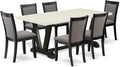 East West Furniture V627MZ650-7 7 Piece Dining Table Set Consist of a Rectangle by EastWestFurniture