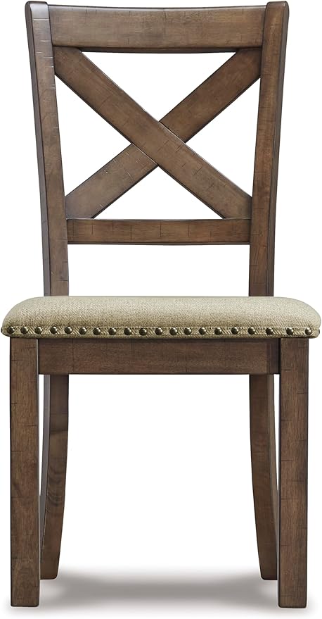 Signature Design by Ashley Moriville Modern Farmhouse 19" Upholstered Dining - Image 10