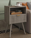 Nightstand, Modern Bedside Table by Unknown