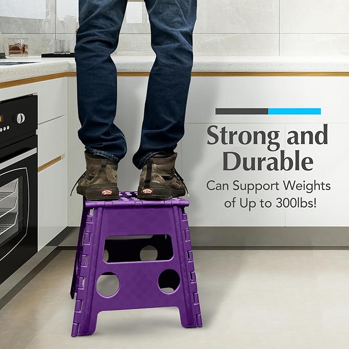 Handy Laundry Folding Lightweight Step Stool - Image 4