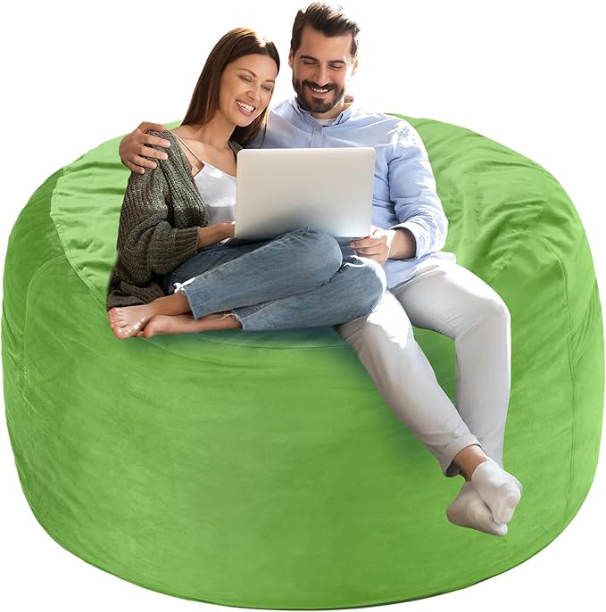 Homguava 4 FT Bean Bag Chair: 4' Bean Bags - Image 6