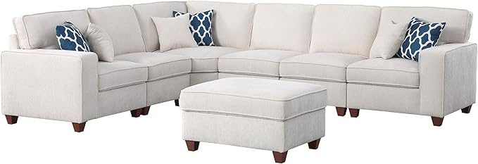 116" Convertible Sectional Couch - Image 2