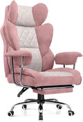 COMHOMA Big and Tall Office Chair, High Back Leather Gaming Chair by ComHoma