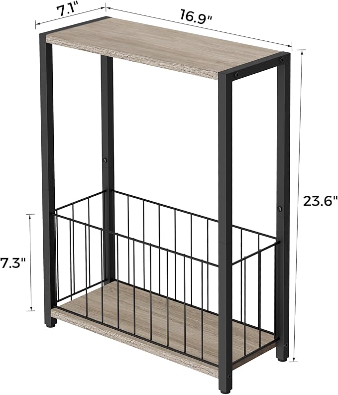 Narrow Side Tables Set of 2 - Image 3