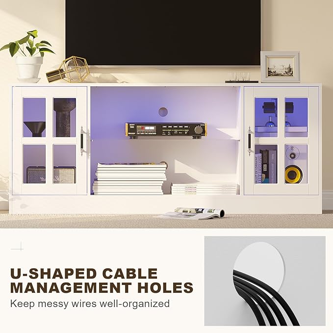 4-Piece Wall Unit TV Stand - Image 4