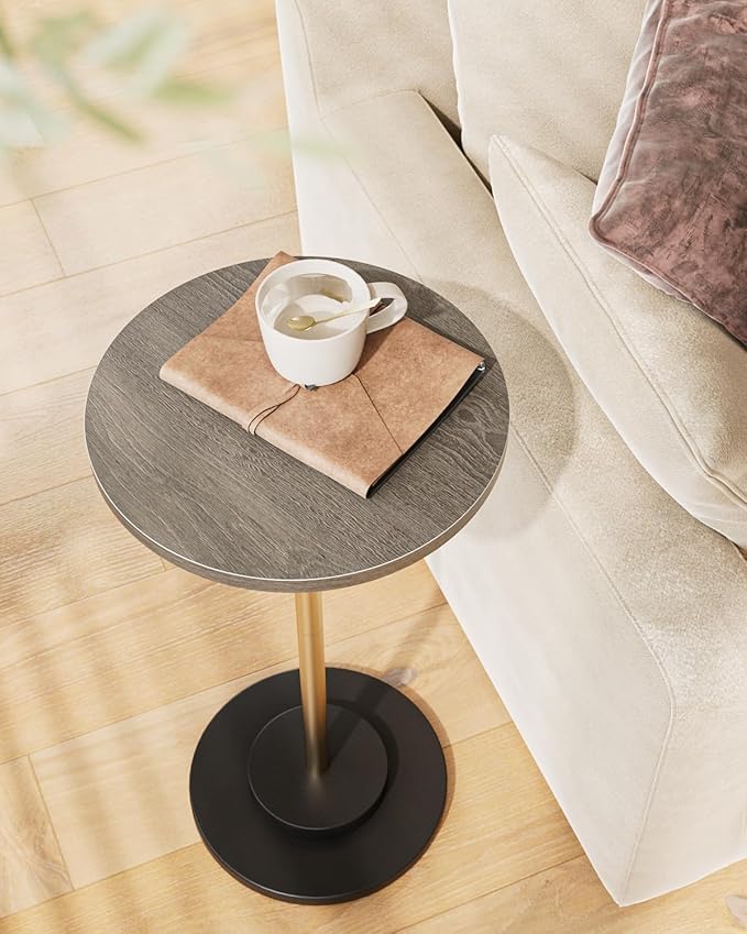 Masupu Drink Table, Round Side Table by Masupu