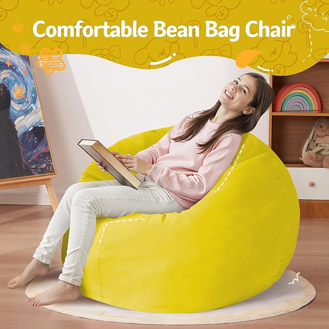 Homguava 2FT Bean Bag Chair: 2' Bean Bags - Image 7