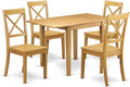 East West Furniture NDBO5-OAK-W 5 Piece Kitchen Table Set by EastWestFurniture