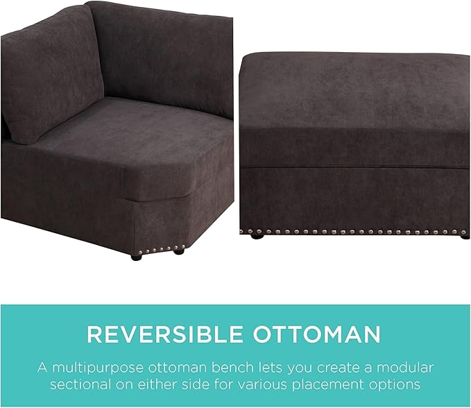 Sectional Couches for Living Room, Modular Sectional Sofa - Image 5