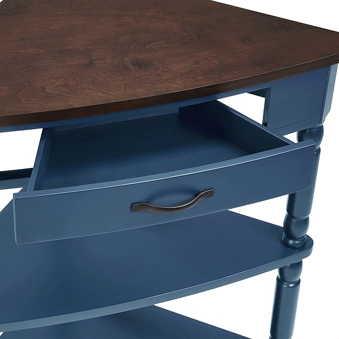 GDFStudio Trmxmbi 3 Tier Corner Console Table - Image 8