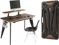 HOEK Student Desk Bundle, 47.5" x 23", Collapsible Study Desk by HoekHome