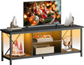 WLIVE TV Stand up to 65 Inch TV, Industrial TV Console by WLIVE