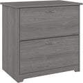 Bush Furniture Cabot 2 Drawer Lateral File Cabinet in Modern Gray, Home Office by BushHome