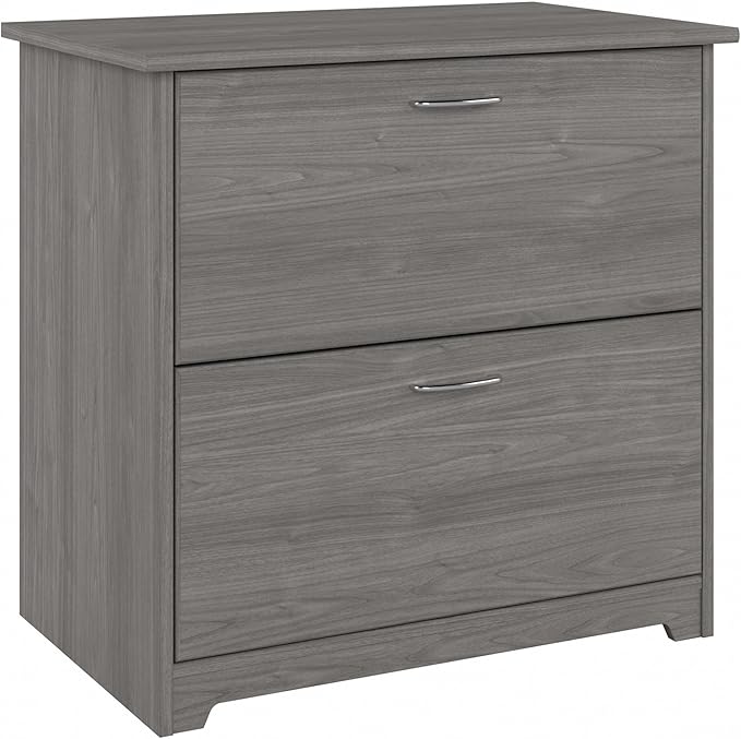 Bush Furniture Cabot 2 Drawer Lateral File Cabinet in Modern Gray, Home Office by BushHome