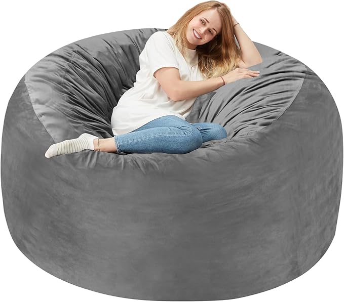 Homguava 4 FT Bean Bag Chair: 4' Bean Bags by Homguava