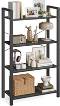 VASAGLE 4-Tier Bookshelf, Bookcase by VASAGLEbySONGMICSHOME