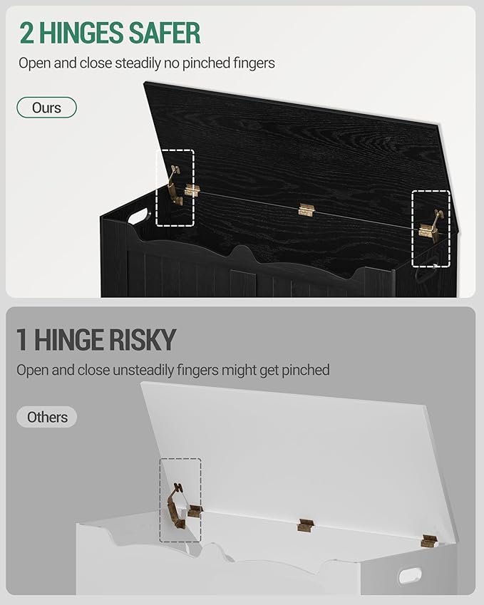 39.4" Storage Chest, Storage Bench Trunk - Image 8