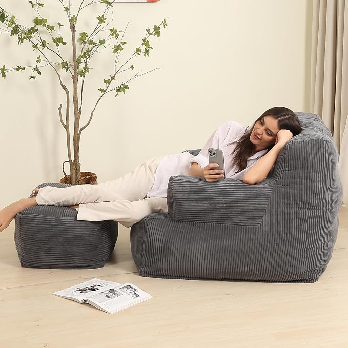 Comfy Gaint Bean Bag Chair - Image 5