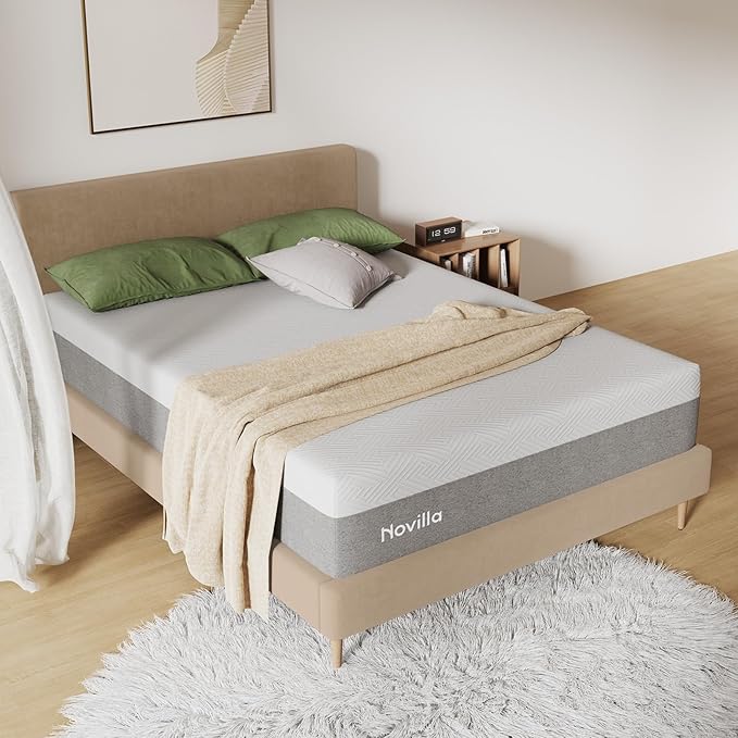 Novilla Full Size Mattress, 10 inch Full Gel Memory Foam Mattress - Image 2