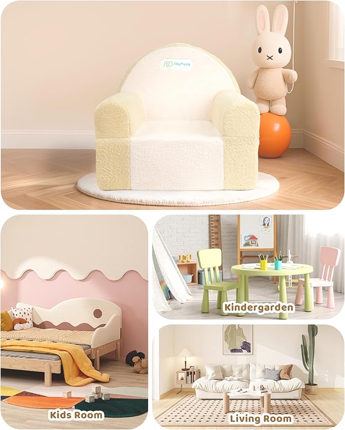 Toddler Chair, Comfy Foam Kids Couch - Image 9