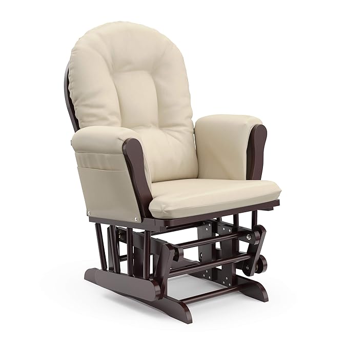Storkcraft Premium Hoop Glider & Ottoman — GREENGUARD Gold Certified, Solid - Image 14