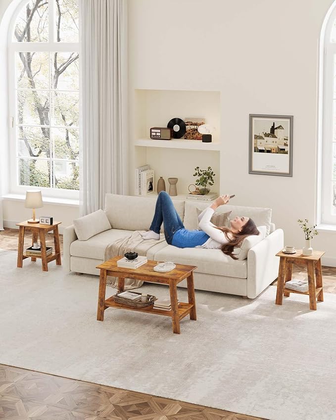 Garvee End Table, Side Table - Image 6
