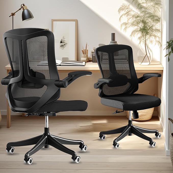 Executive Office Chair, Ergonomic Comfort Home Desk Chair, Mid Back Gaming Chair - Image 9