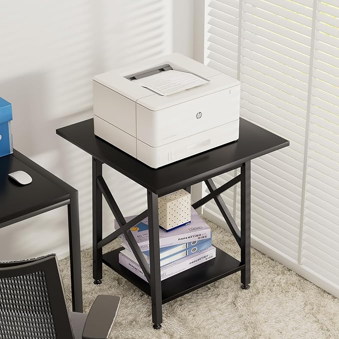 GreenForest End Table 24 inch for Living Room, Large Square Side Tables - Image 9