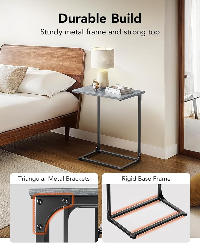 Pipishell C-Shaped Side Table, C-Table - Image 5
