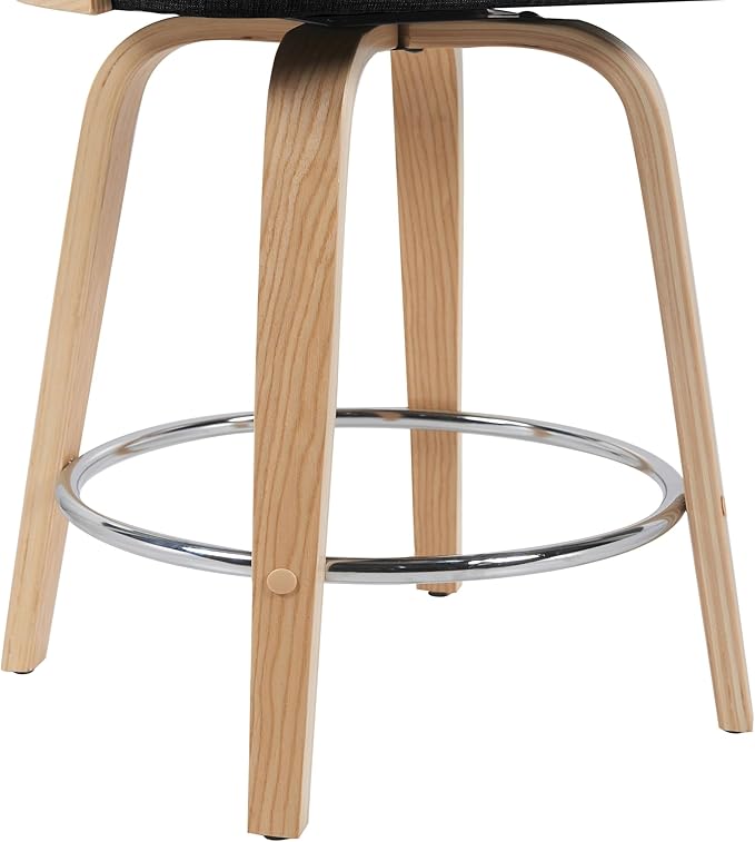 Sonia Modern Swivel Counter Height Bar Stool - Image 7