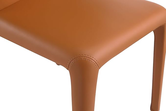 Manhattan Comfort Conrad Mid Century Modern Dining Chairs Woven Tweed - Image 8