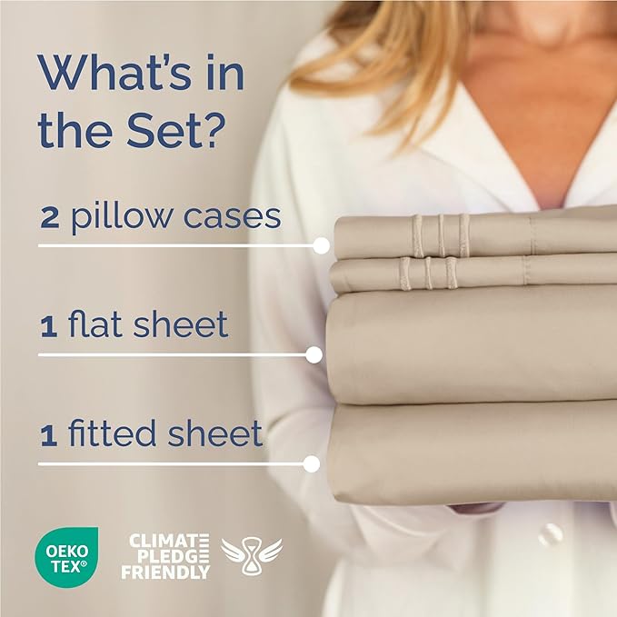 Full Size 4 Piece Sheet Set - Image 2