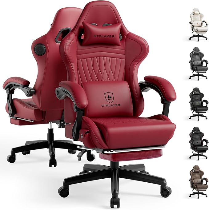 GTPLAYER ACE-PRO Music Gaming Chairs – Built-in Speakers, App Support & by GtracingDirect