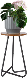 Indoor Plant Stand, Mid Century Wood Stand Plant Table, Modern Plant Stool by Azysow