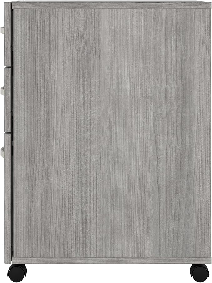 Bush Business Furniture Studio C 3 Drawer Mobile File Cabinet in Platinum Gray - Image 10