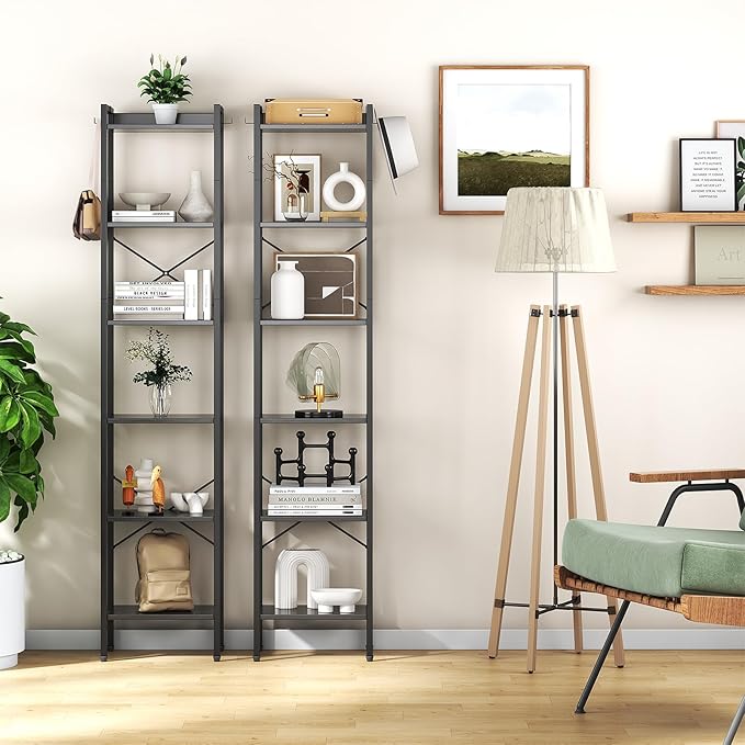 5 Tier Bookshelf, Bookcase - Image 5