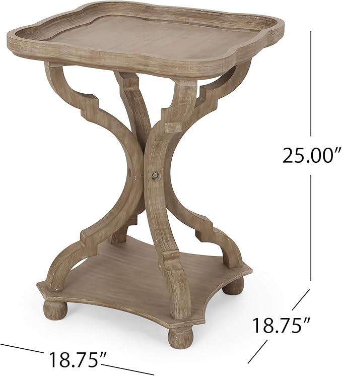 Christopher Knight Home Emerald French Country Accent Table - Image 3