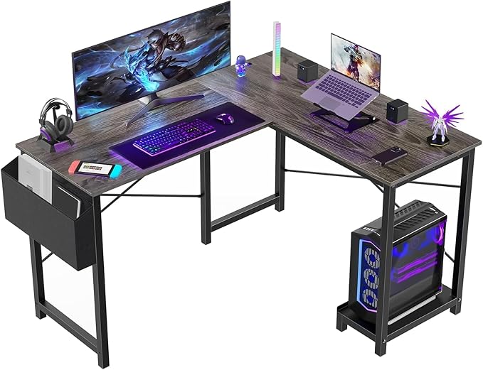 Whitmor L Shaped Gaming Desk by Whitmor