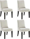 Upholstered Dining Chairs Modern Sidechair Performance Fabric High Back by Kislot