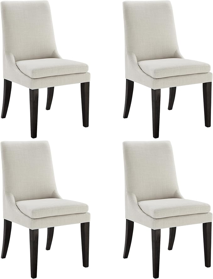 Upholstered Dining Chairs Modern Sidechair Performance Fabric High Back by Kislot