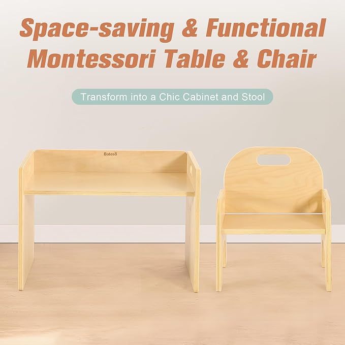 Montessori Weaning Table and Chair Set - Image 5