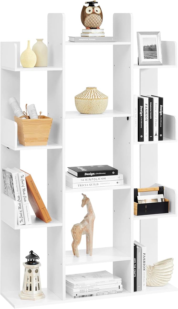 VASAGLE Bookshelf, Tree-Shaped Bookcase - Image 8