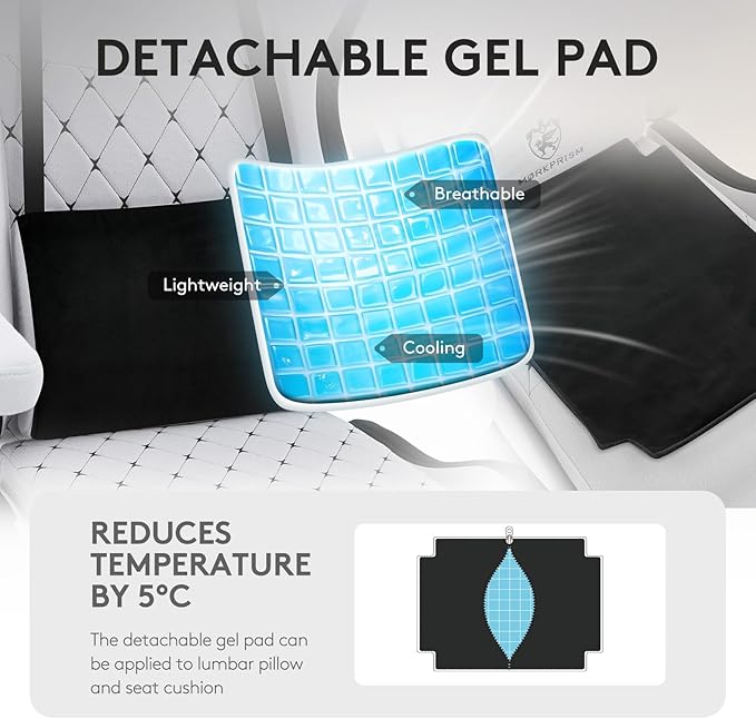 Gaming Chair Breathable Fabric, Computer Office Chair - Image 5